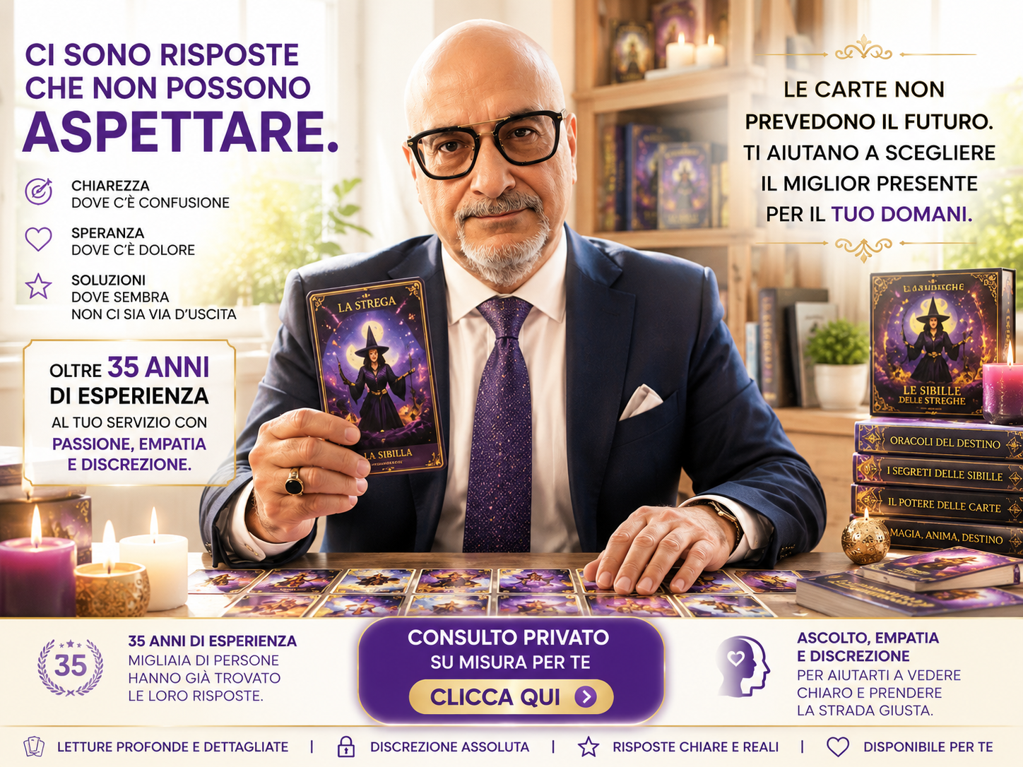 contatta il maestro cartomante francesco e nella massima sincerità scopri il tuo futuro