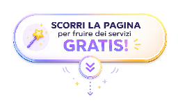 call to action scorri la pagina per i servizi gratis