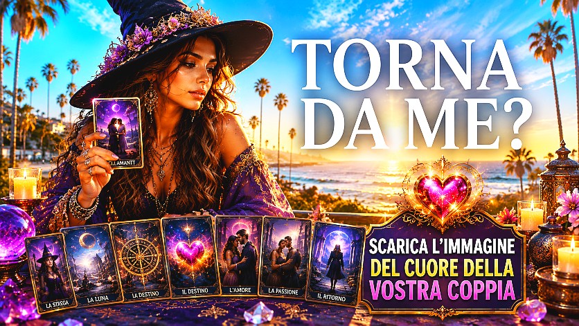 torna da me? mi pensa? mi scriverà? tarocchi di francesco quasi infallibili